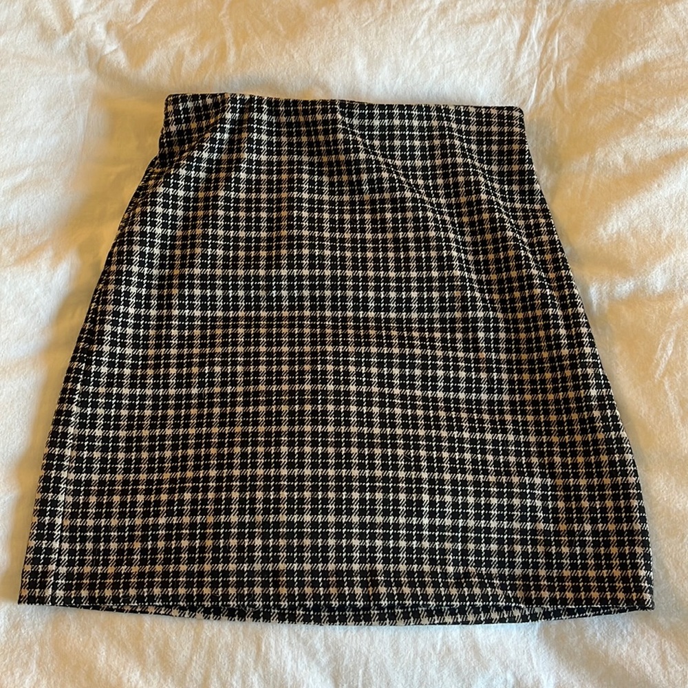 Plaid skirt